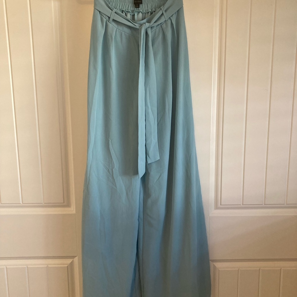 HIGH RISE WIDE LEG PANTS